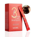 MASIL 3 Salon Hair CMC Shampoo 8ml travel-size bottle