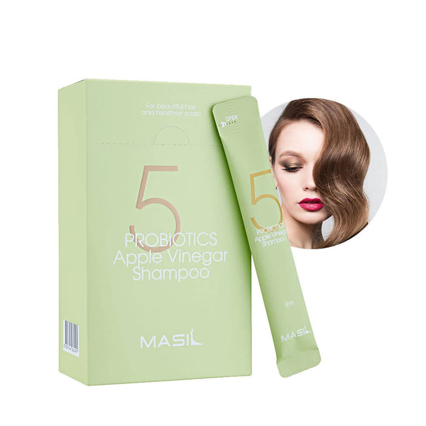 Σαμπουάν με μηλόξυδο Masil 5 Probiotics Apple Vinegar Shampoo Stick Pouch 8ml