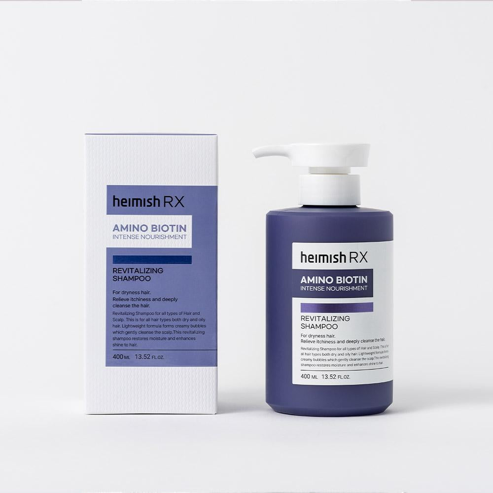 Heimish RX Amino Biotin Revitalizing Shampoo creamy lather detail