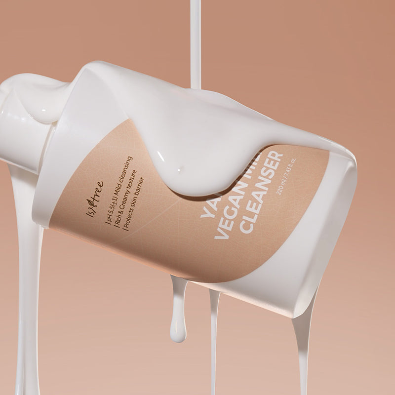 Vegan cleansing milk for the face Isntree Yam Root Vegan Milk Cleanser - Koreancare