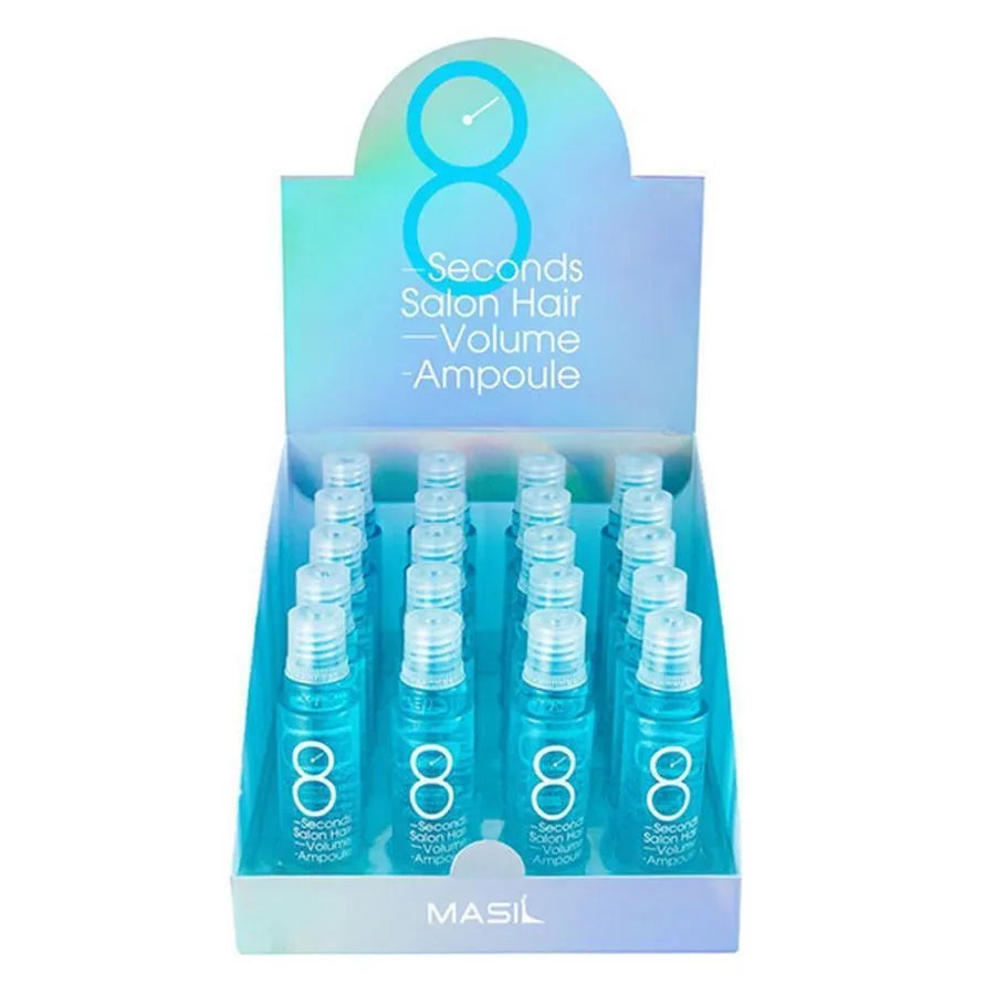 Masil 8 Seconds Αμπούλα Όγκου Μαλλιών Κομμωτηρίου - 20x15ml.