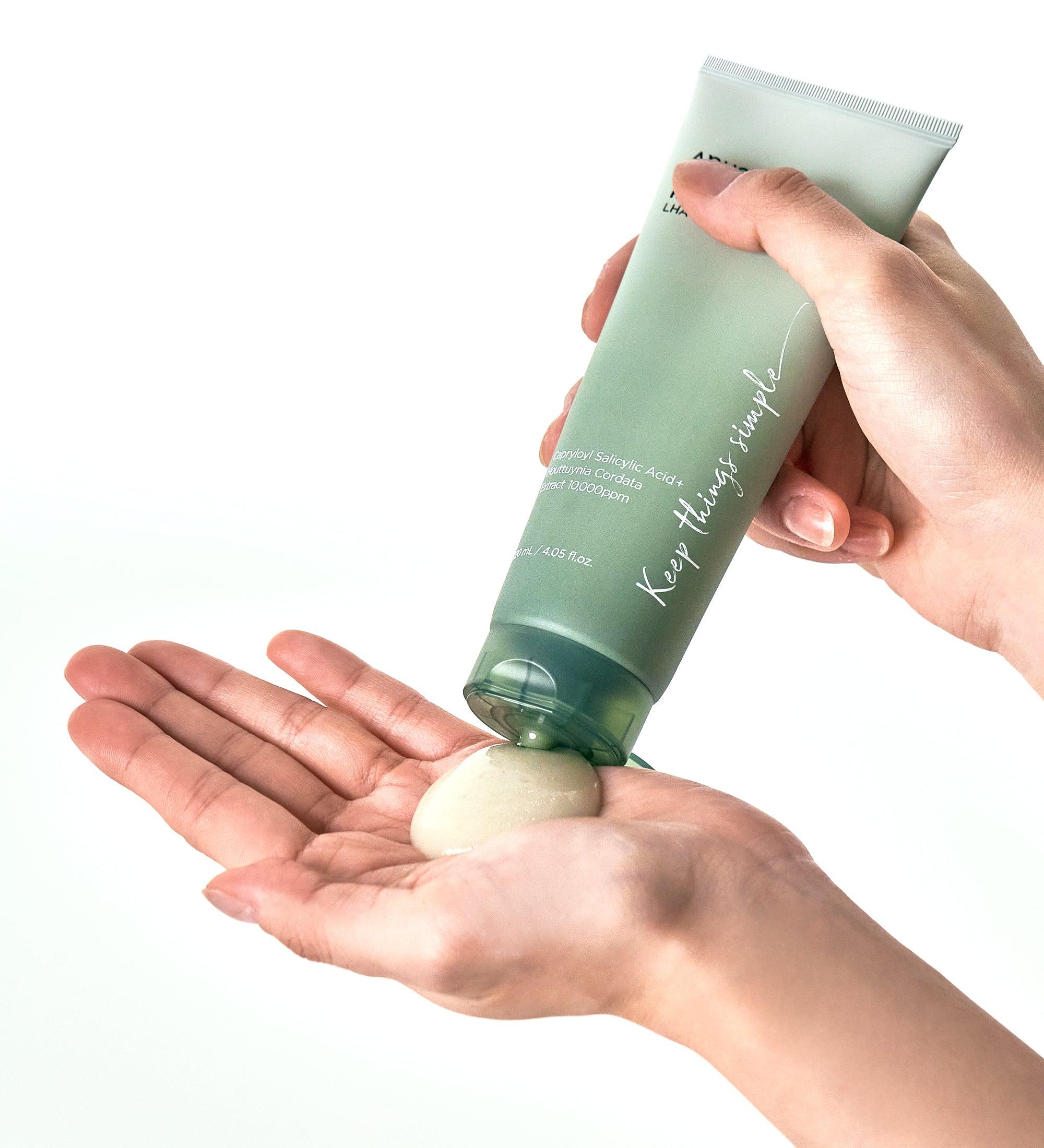 Anua Heartleaf LHA Moisture Peeling Gel 120ml product listing visual