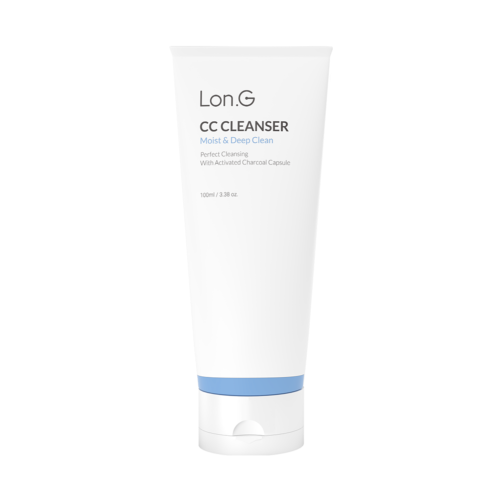 Facial cleansing gel with active carbon capsules Lon,G CC CLEANSER - Koreancare