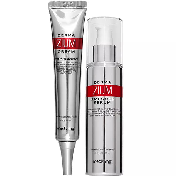 Σετ ορός και κρέμα Meditime Derma Zium serum and cream