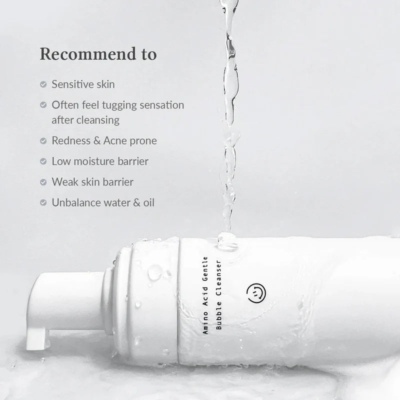 Dr. Althea Amino Acid Gentle Bubble Cleanser with soft foam texture