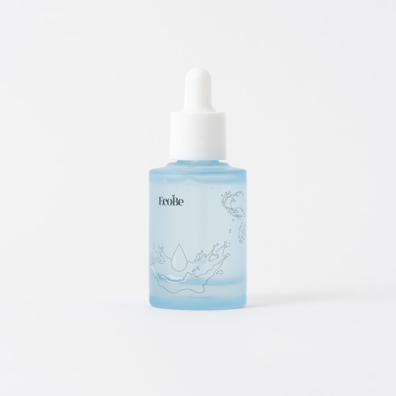 EcoBe Hyaluronic Acid Boosting Ampoule bottle front view