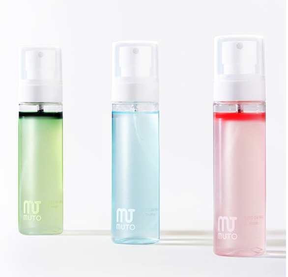 BYEOLEE Muto gel mist range with three product variants