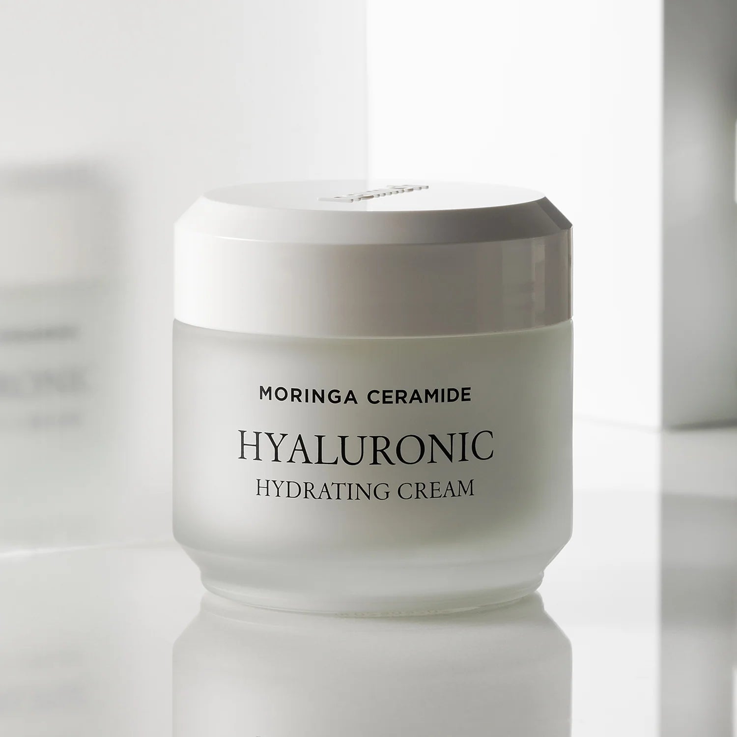 Heimish Moringa Ceramide Hyaluronic Hydrating Cream texture and packaging