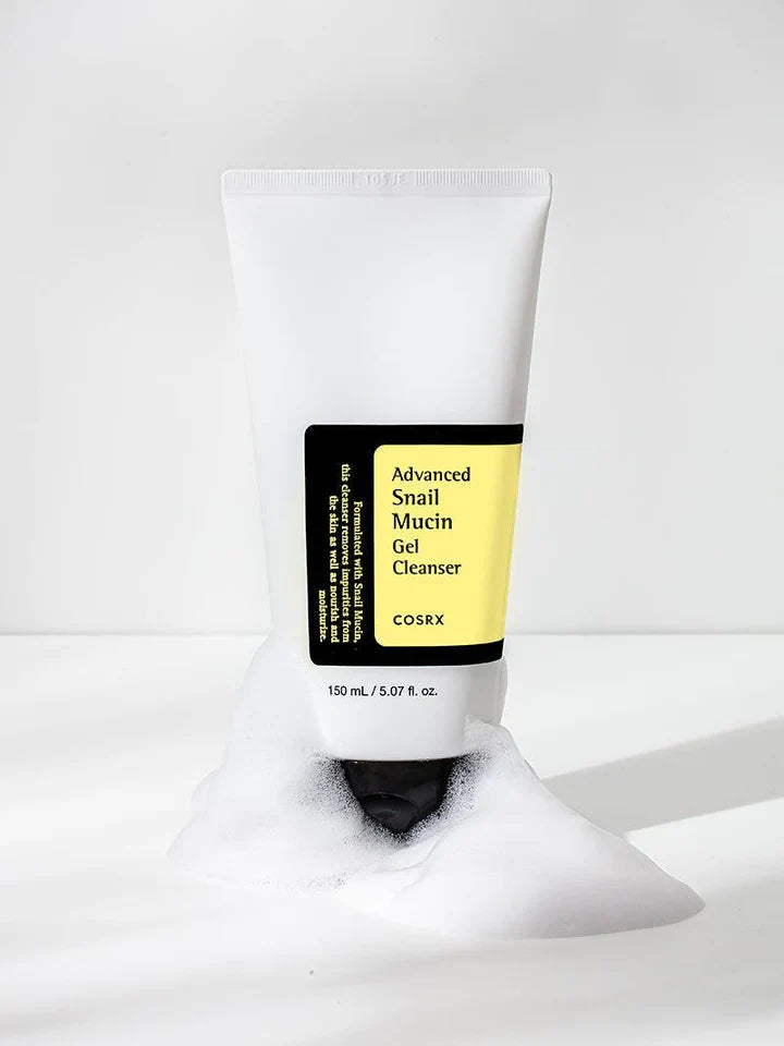 Facial cleansing gel with snail mucin COSRX Advanced Snail Mucin Gel Cleanser - Koreancare