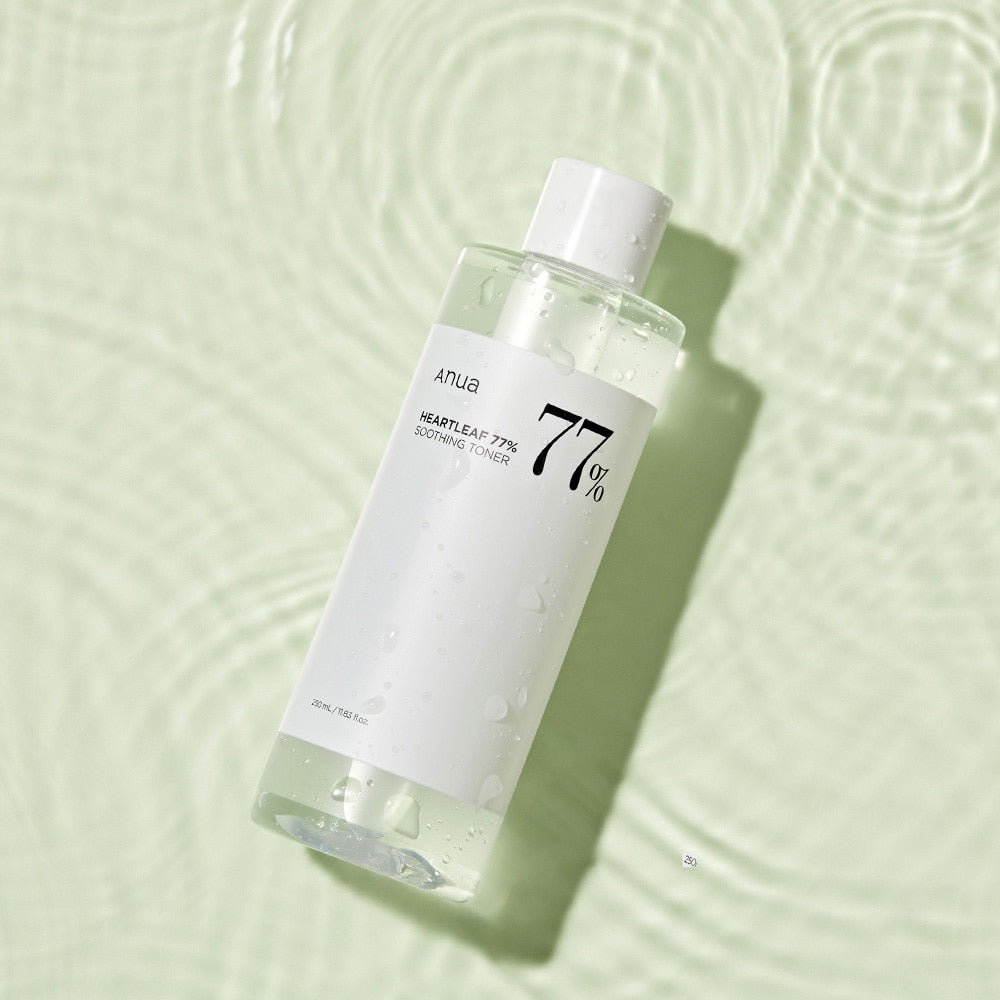 Anua Heartleaf 77% Soothing Toner ingredient and benefit overview