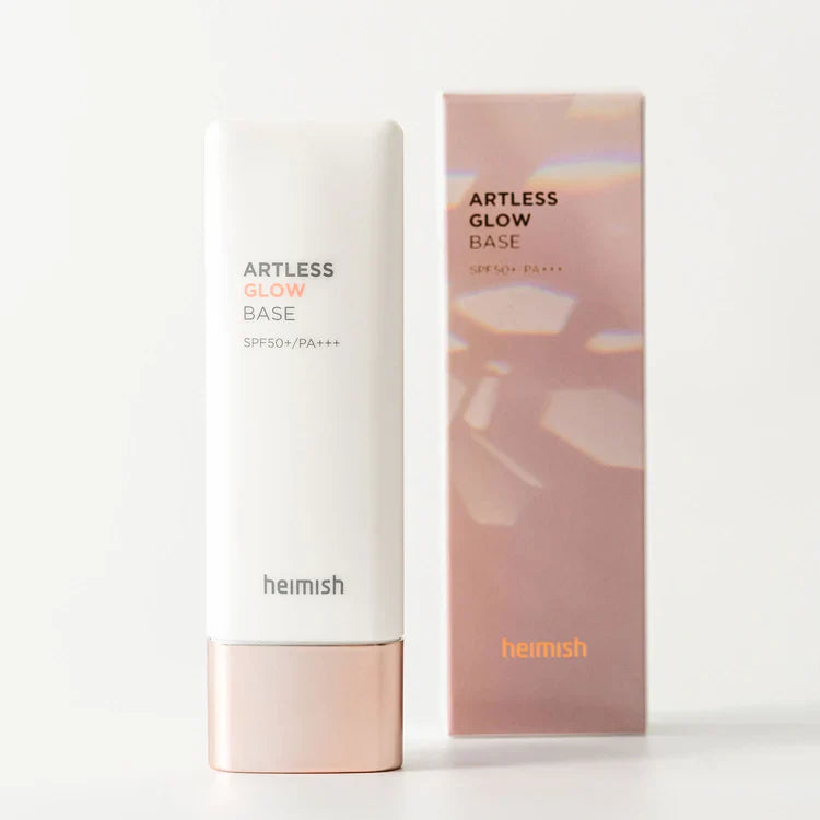 Heimish Artless Glow Base SPF 50+ PA+++ sun protection factor makeup base - Koreancare