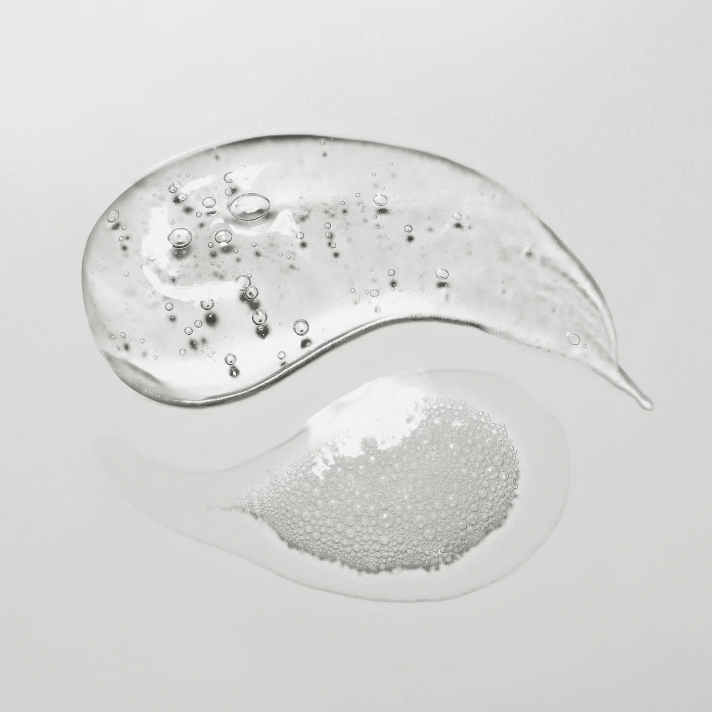 Haruharu Wonder Black Rice Triple AHA Cleansing Gel texture and ingredients detail