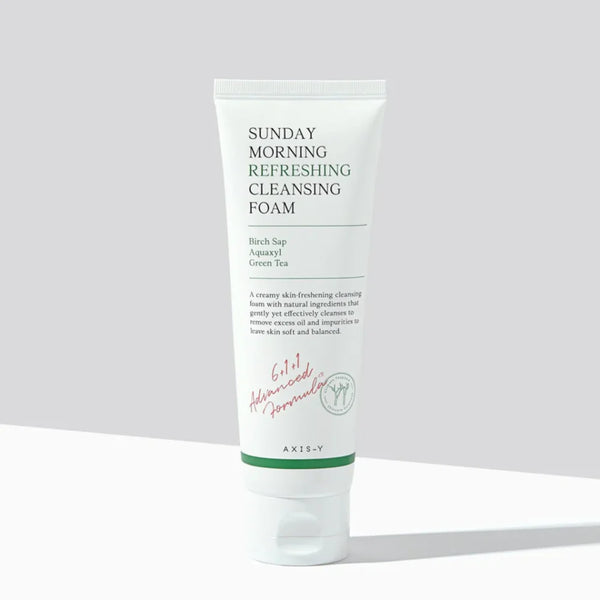 Αφρός καθαρισμού AXIS-Y Sunday Morning Refreshing Cleansing Foam Κυριακάτικος Πρωινός Αναζωογονητικός Αφρός Καθαρισμού 120ml