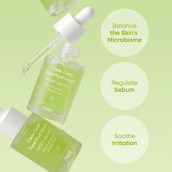Facial serum PURITO Clear Code Superfruit Serum - Koreancare
