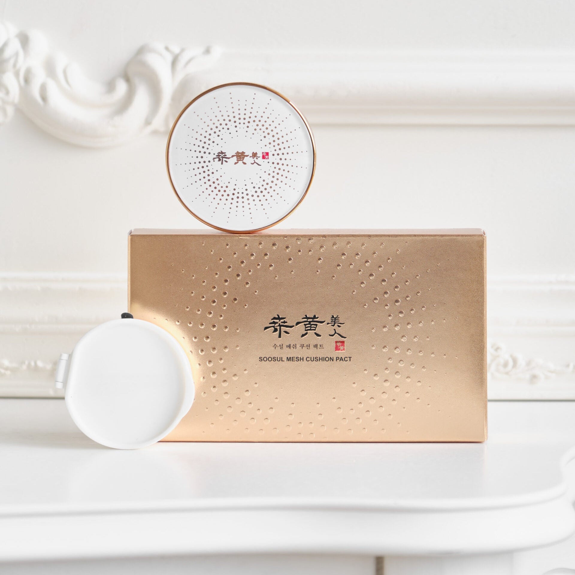 Soosul Mesh Cushion Pact 15 g + 15 g - Koreancare