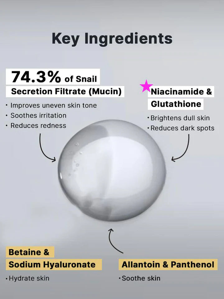Cosrx - Advanced Snail Radiance Dual Essence - Koreancare