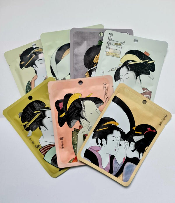 Σετ μάσκες προσώπου Mitomo promo of 7 sheet masks