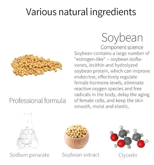 Mitomo Soy Extract Sheet Mask unfolded sheet soaked in serum