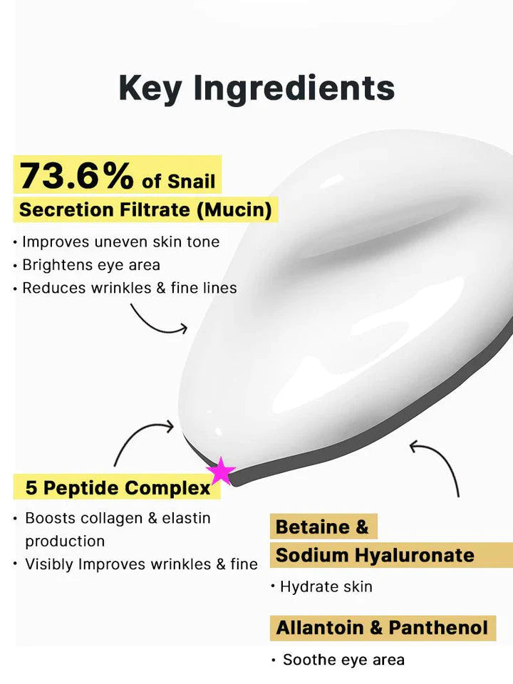 Cosrx Advanced Snail Peptide Eye Cream - Koreancare