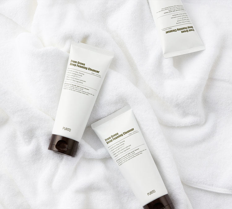 Purito From Green Deep Foaming Cleanser - Koreancare