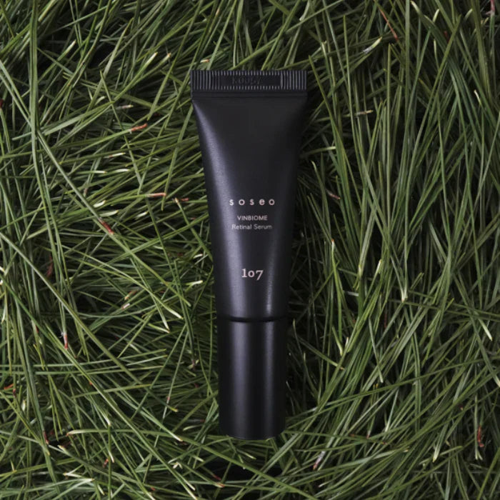107 SOSEO VINBIOME 0.1% Retinal Serum ingredient and benefit highlights