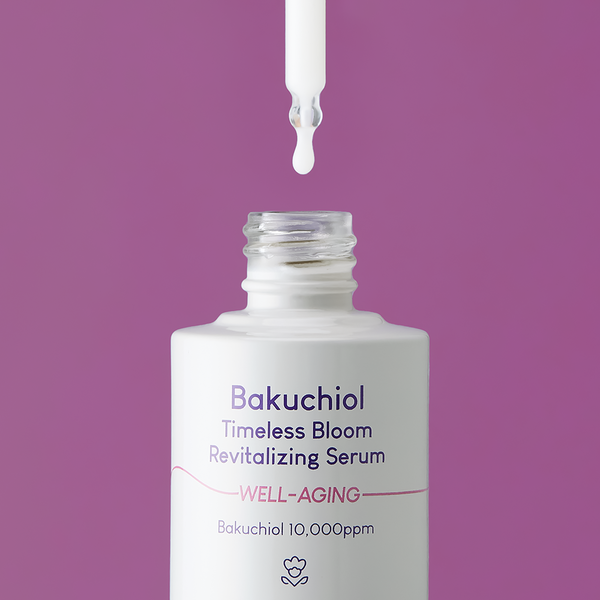 Face serum with bakuchiol PURITO Bakuchiol Timeless Bloom Revitalizing Serum - Koreancare