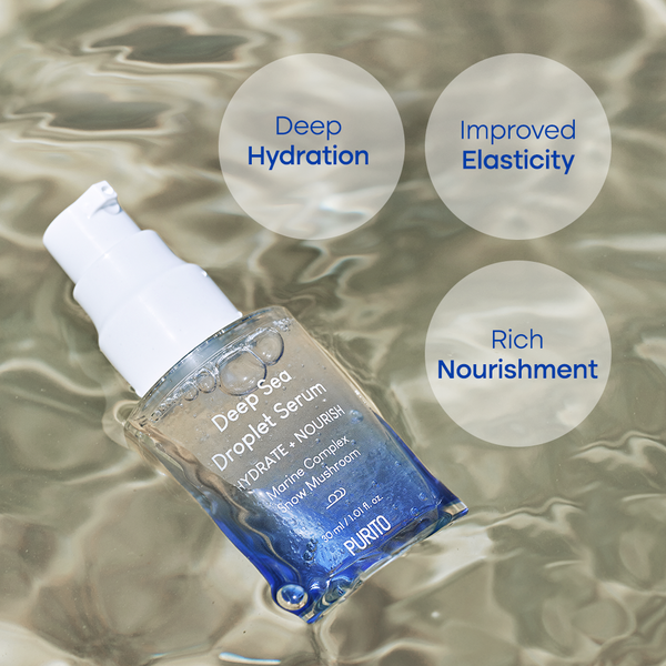 Hydrating serum PURITO Deep Sea Droplet Serum - Koreancare