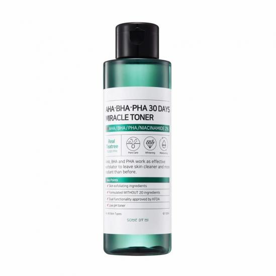 Face toner SOME BY MI AHA BHA PHA 30 Days Miracle Toner - Koreancare