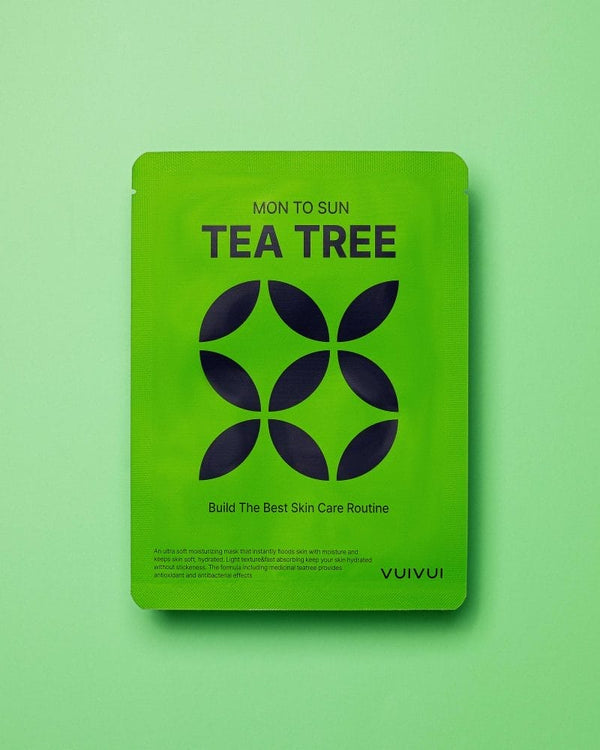 Μάσκα φύλλων Byeolee MON TO SUN TEA Tree Sheet Mask 28g