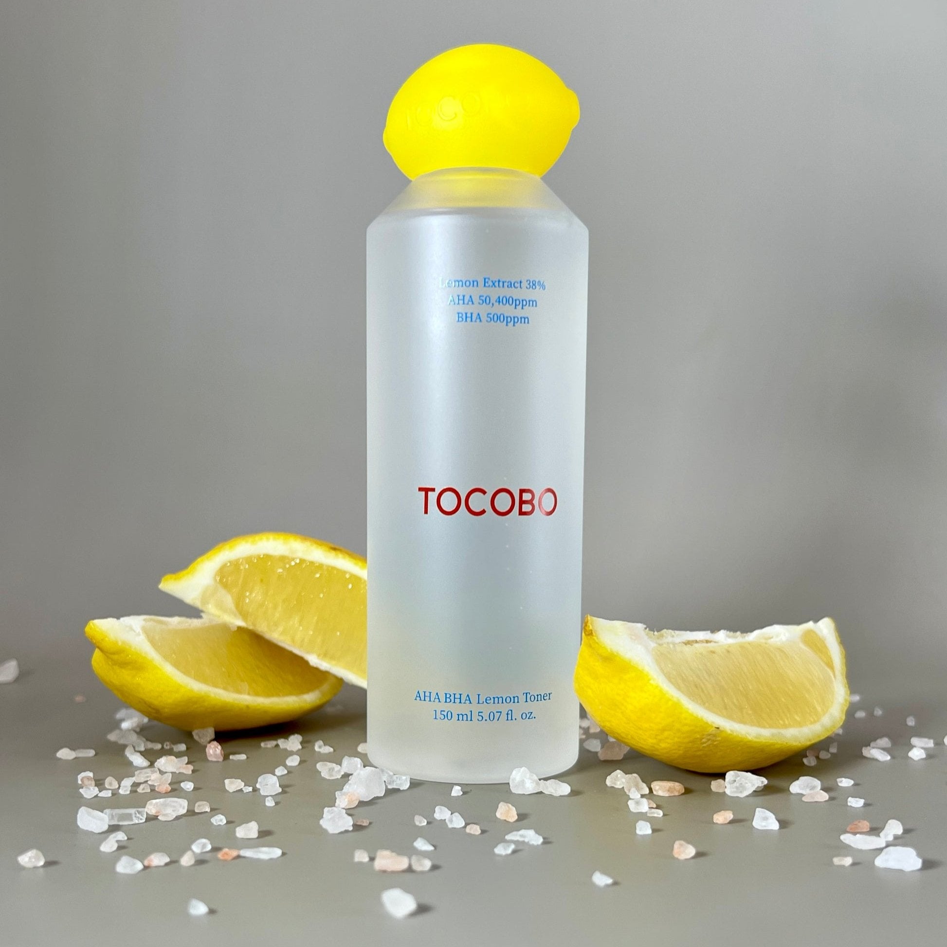 Exfoliating Toner with Lemon Tocobo AHA BHA Lemon Toner - Koreancare
