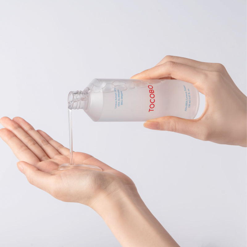 Exfoliating Toner with Lemon Tocobo AHA BHA Lemon Toner - Koreancare