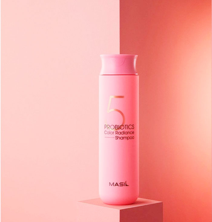 Masil 5 Probiotics Color Radiance Shampoo product packaging