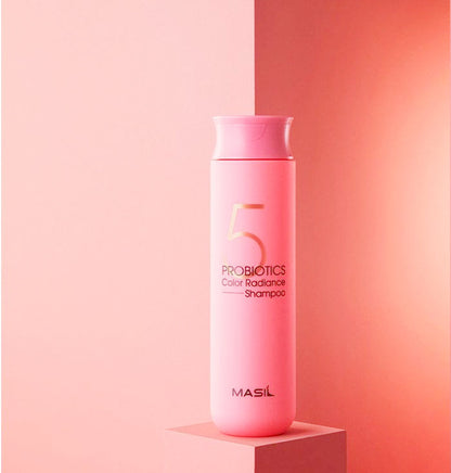 Masil 5 Probiotics Color Radiance Shampoo product packaging