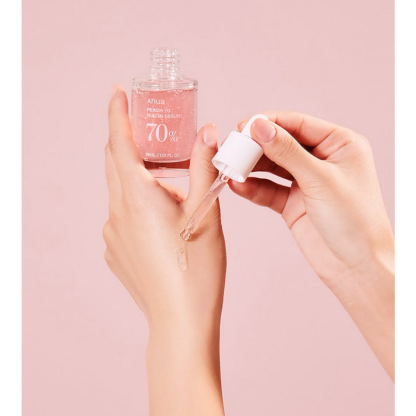 ANUA PEACH 70% NIACINAMIDE  SERUM 30ml - Koreancare