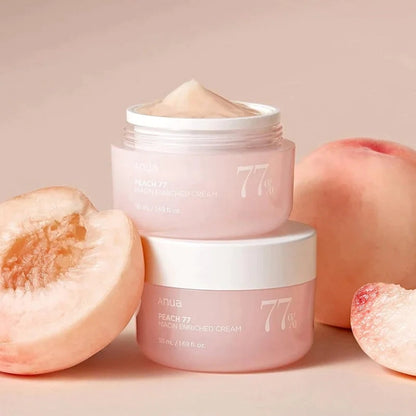 ANUA PEACH 77 NIACIN ENRICHED  CREAM 50ml - Koreancare