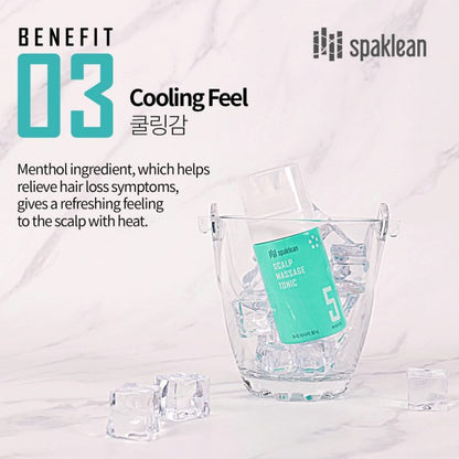 Scalp tonic SpaKlean AMAZING COLLAGEN SCALP MASSAGE TONIC - Koreancare