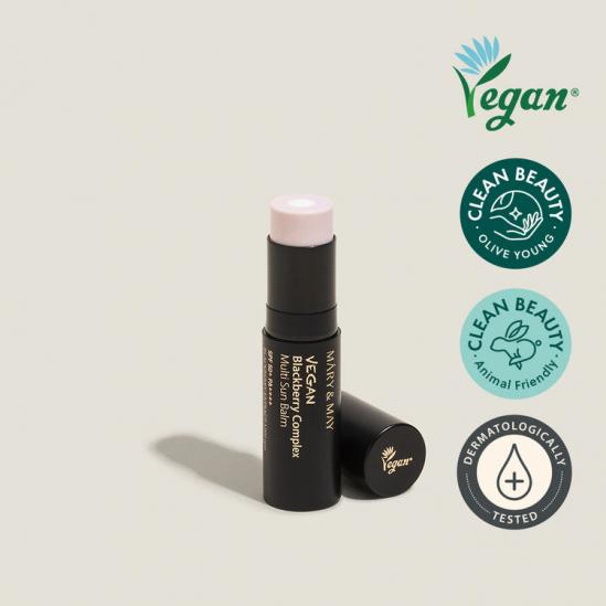 Mary&amp;May Vegan Blackberry Complex Multi Sun Balm SPF50+ PA++++ product set