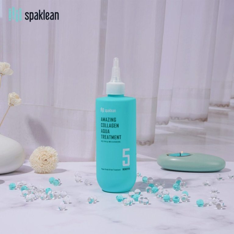 Hair and scalp therapy SpaKlean AMAZING COLLAGEN AQUA TREATMENT - Koreancare