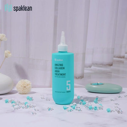 Hair and scalp therapy SpaKlean AMAZING COLLAGEN AQUA TREATMENT - Koreancare