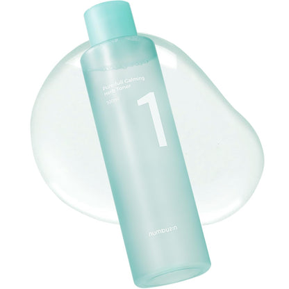 Τόνερ για ακνεϊκή επιδερμίδα Numbuzin No.1 Pure-full Calming Herb Toner