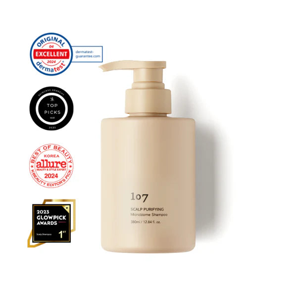Ενυδατικό σαμπουάν για το τριχωτό 107 SCALP PURIFYING Microbiome Shampoo 380ml