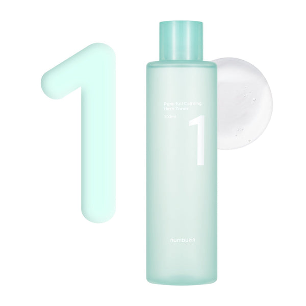 Τόνερ για ακνεϊκή επιδερμίδα Numbuzin Pure-full Calming Herb Toner 300ml