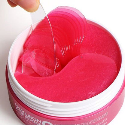 Medi-Peel Hyaluron Rose Peptide 9 Ampoule Eye Patch application on under-eye area