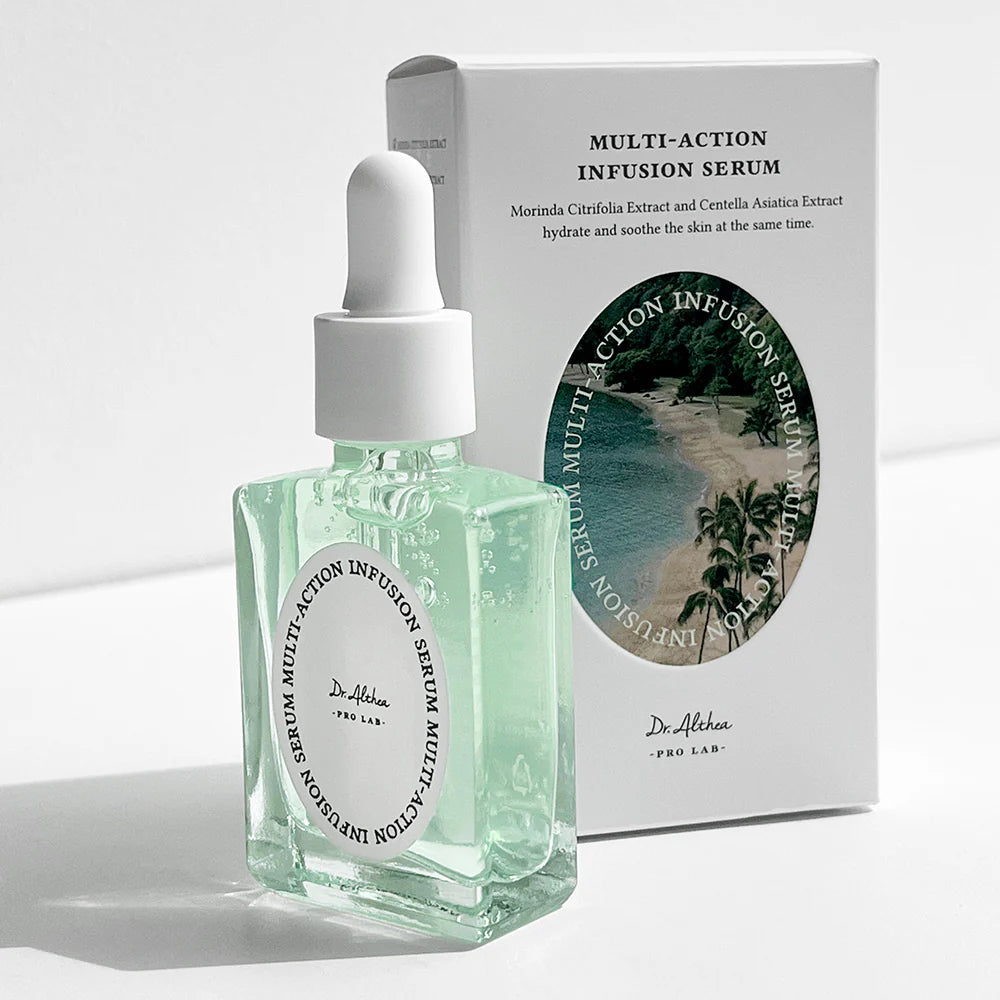 Dr. Althea Multi-Action Infusion Serum packaging and bottle