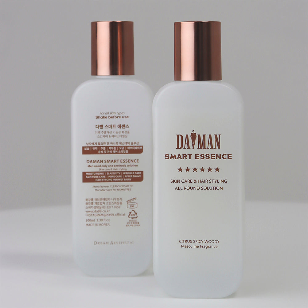 DA99 Daman Smart Essence essence texture and ingredient detail