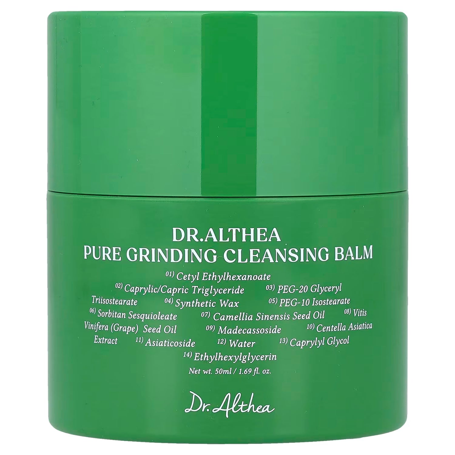 Dr. Althea Pure Grinding Cleansing Balm 50ml jar with grinding dispenser