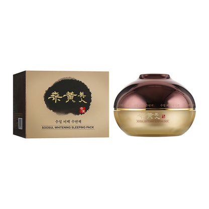 Soosul Whitening Sleeping Pack 120g brightening night mask product