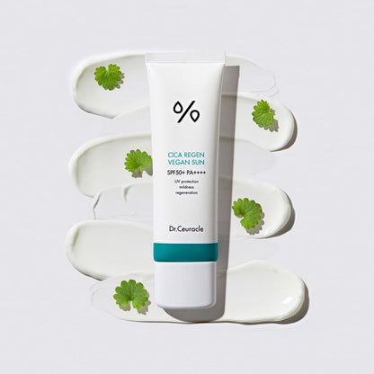 Dr. Ceuracle Cica Regen Vegan Sun SPF50+ PA++++ vegan sunscreen