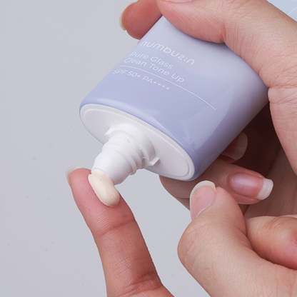 Toning sunscreen Numbuzin No,1 Pure Glass Clean Tone Up - Koreancare