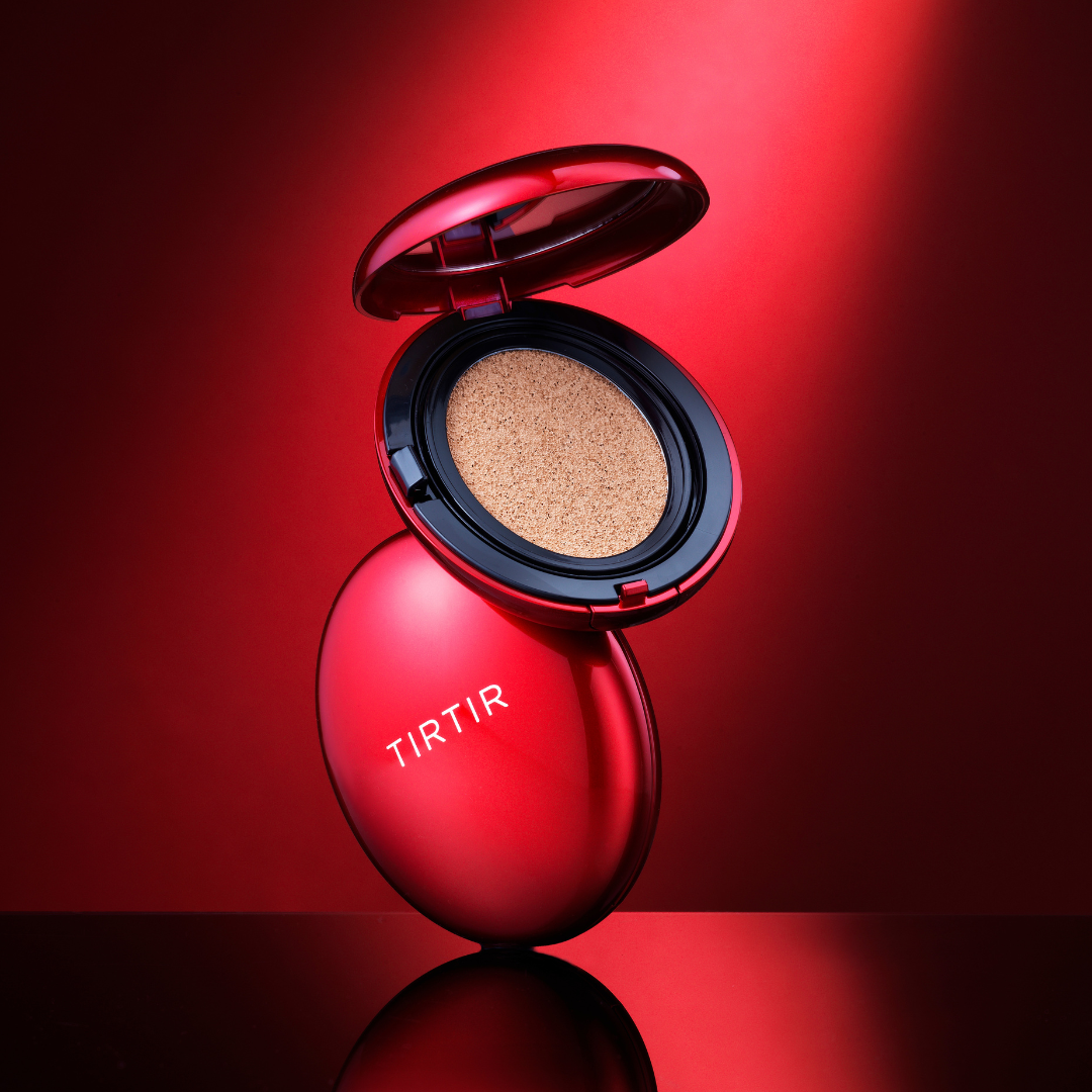 Brightening face powder with UV protection TIRTIR Mask Fit Red Cushion MINI SPF40 PA++ - Koreancare